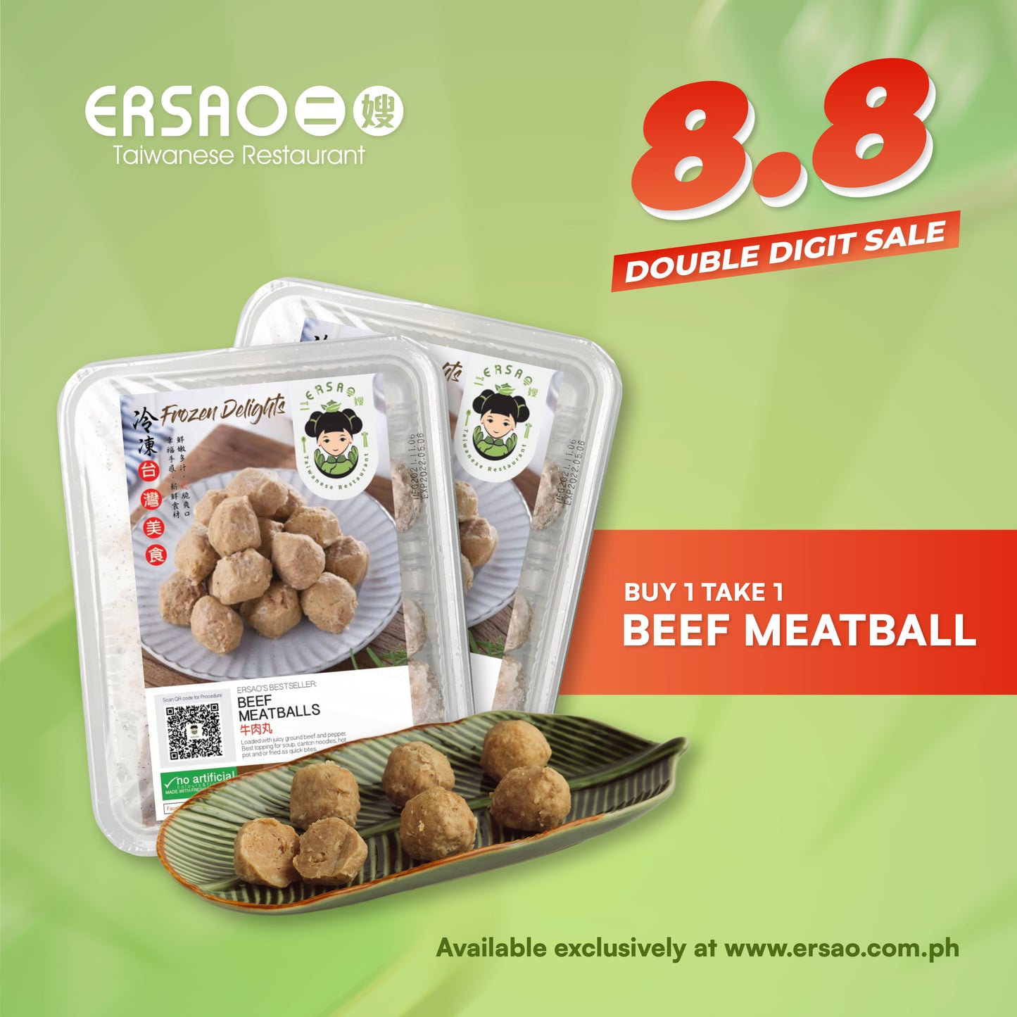 8.8 Double-Digit Sale