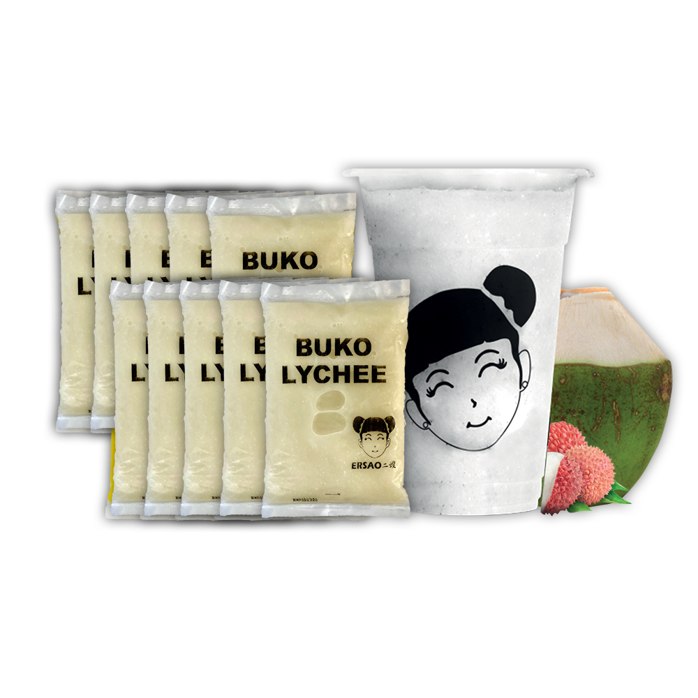 Buko Lychee Fruit Shake 椰子冰沙