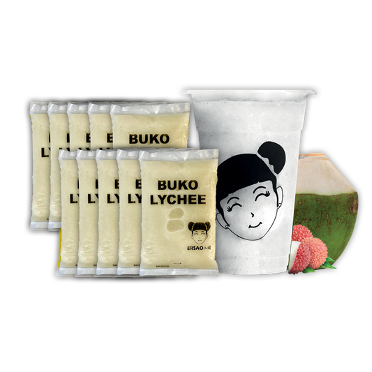 Buko Lychee Fruit Shake 椰子冰沙