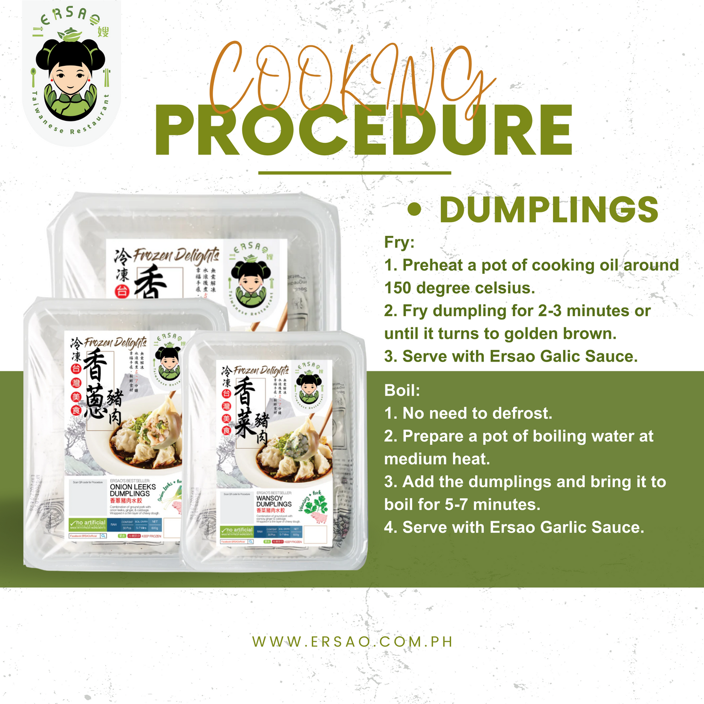 Pork Dumplings 豬肉水餃