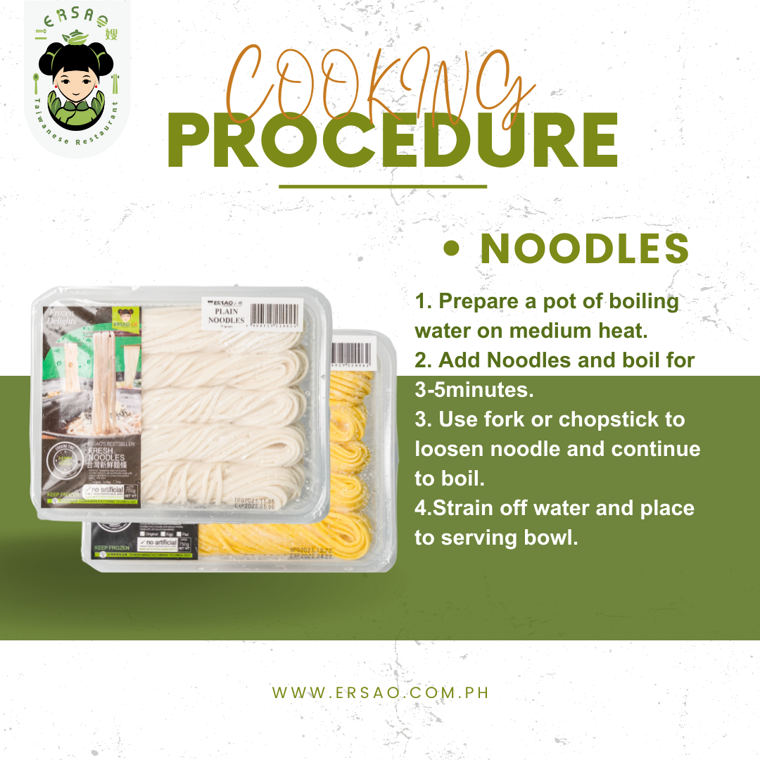 Plain Noodles 白麵條