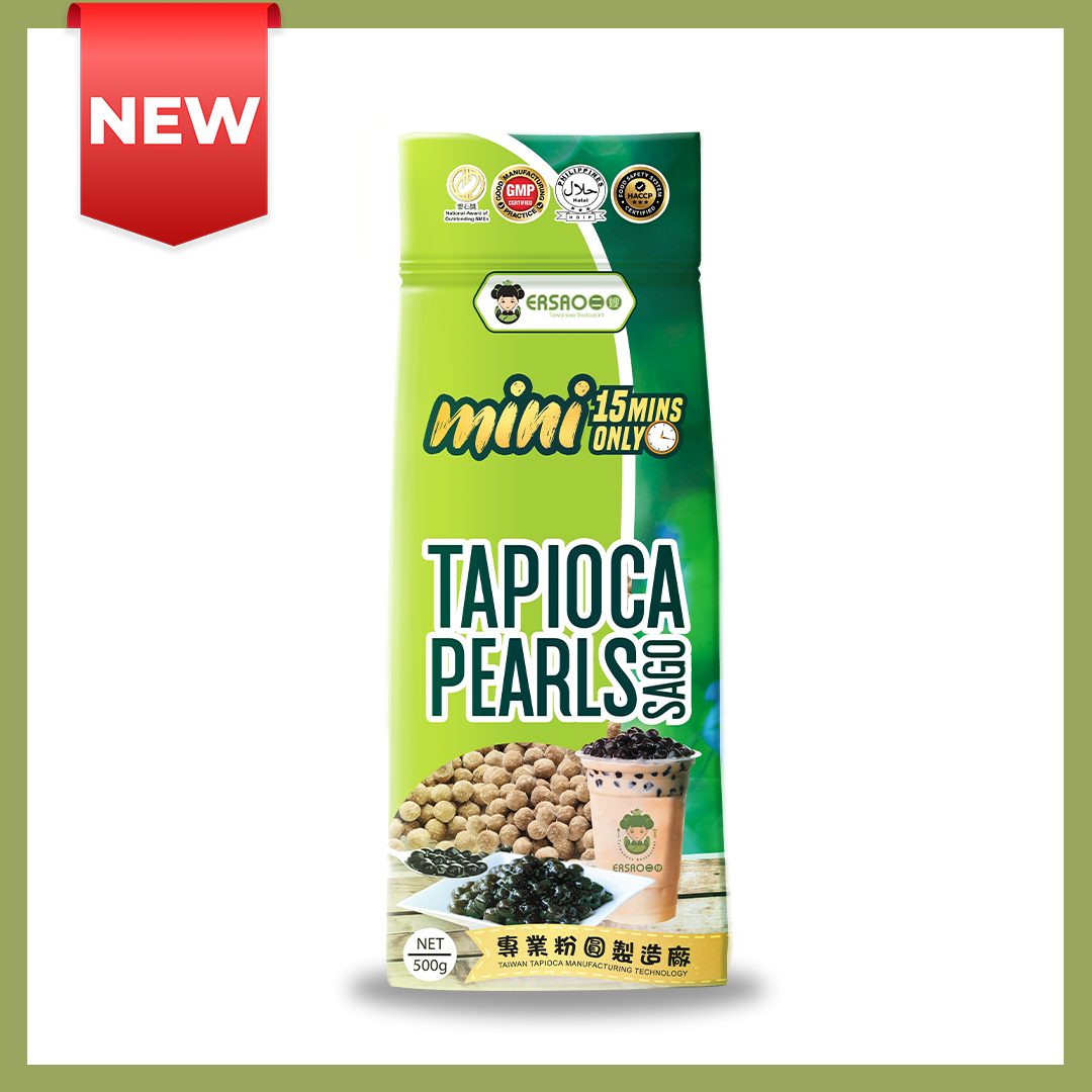 Mini Tapioca Pearls (Black) 迷你粉圓珍珠（黑）